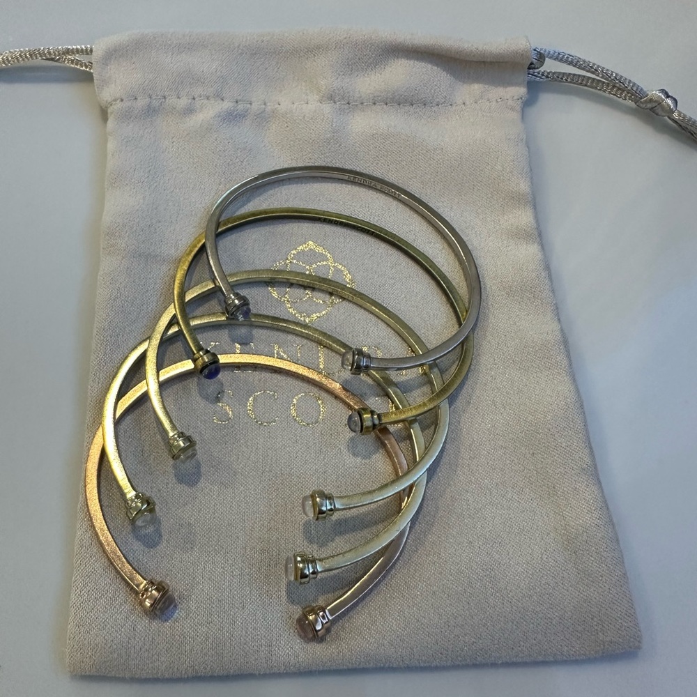 Kendra Scott Mixed Metal Bracelet Set